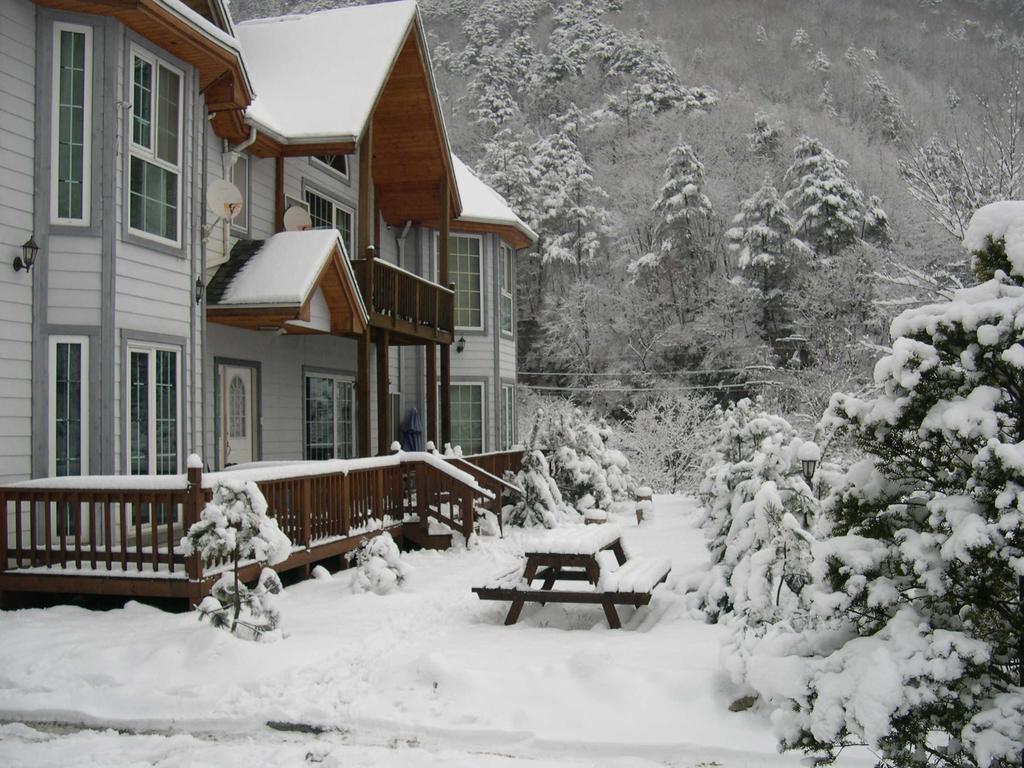 平昌郡 ハッピー ドリーム ペンションヴィラ エクステリア 写真